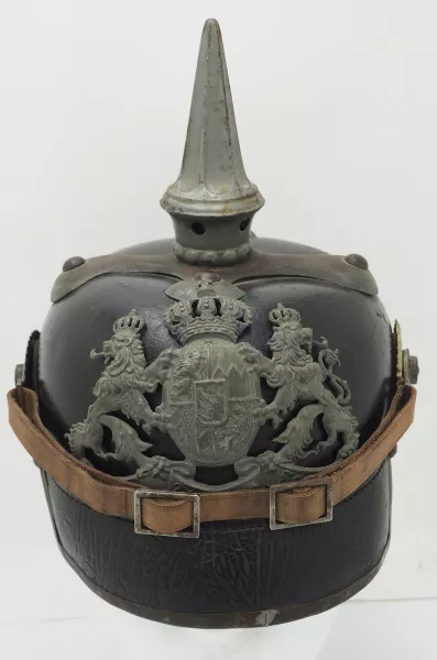 Bavarian Chevau-Leger or Field Artillery M1916 Pickelhaube Visuel 1 principal